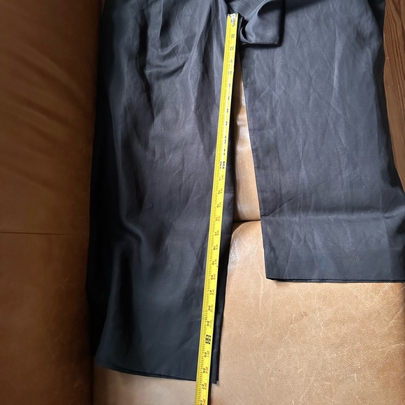 NWT COS linen blend wide leg pants work designer minimal quiet luxury trouser - Picture 6 of 8